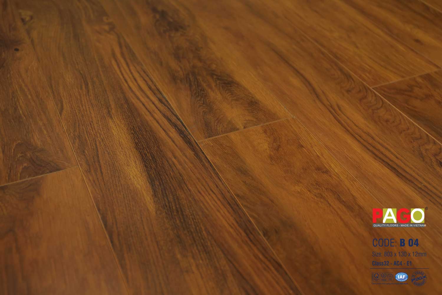Sàn gỗ Pago cốt thường